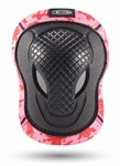 Knee and Elbow Pads Pink Print: M