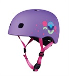 Micro PC Helmet Floral Purple S