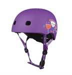 Micro Helmet Floral Purple S