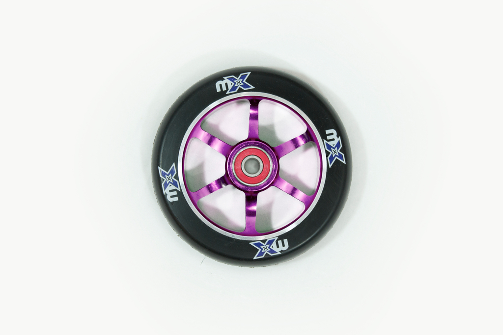 Wheel 110 mm Black/Purple (180, Crossneck)