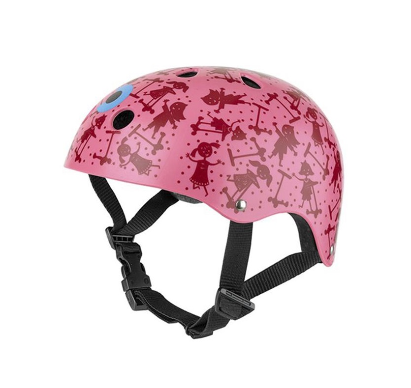 Helmet Pink Print, S (44-48,5 cm)  